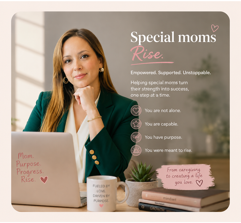 A warm, confident mother — empowered through transformational coaching